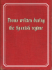 Poems written during the Spanish regime